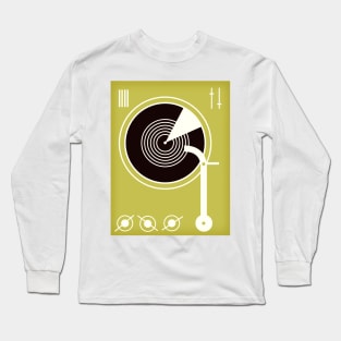 Vintage style record player Long Sleeve T-Shirt